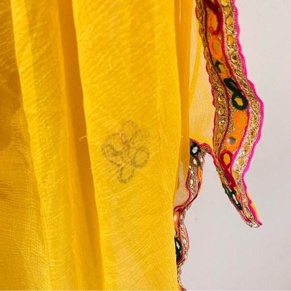 Pretty Chiffon Gota Work Chunni/Dupatta - Picture 6 of 10
